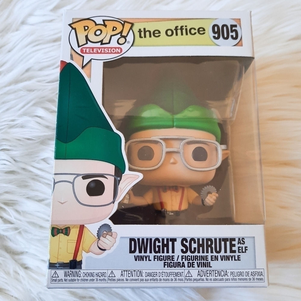 Funko Pop The Offic Dwight Schrute Elf Doll 905